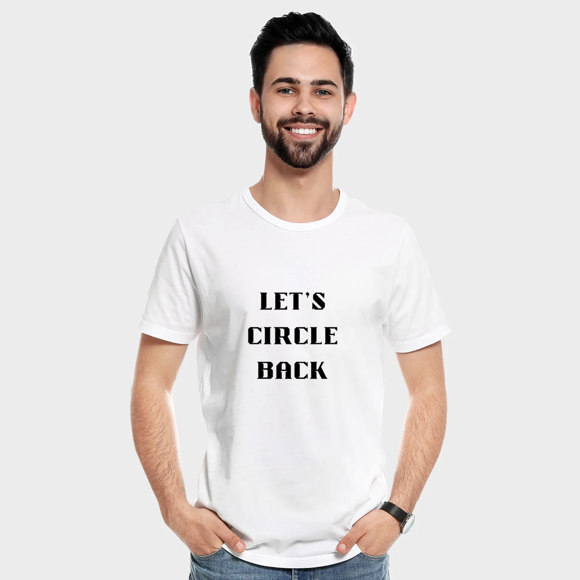Funny Corporate Quote T-Shirt – “Let’s Circle Back” - Image 4